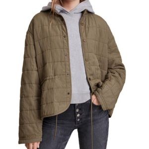 AllSaints Pauline Quilted Jacket Size8
